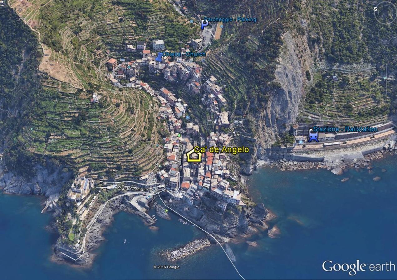 Cà de Angelo Hotel Manarola Buitenkant foto